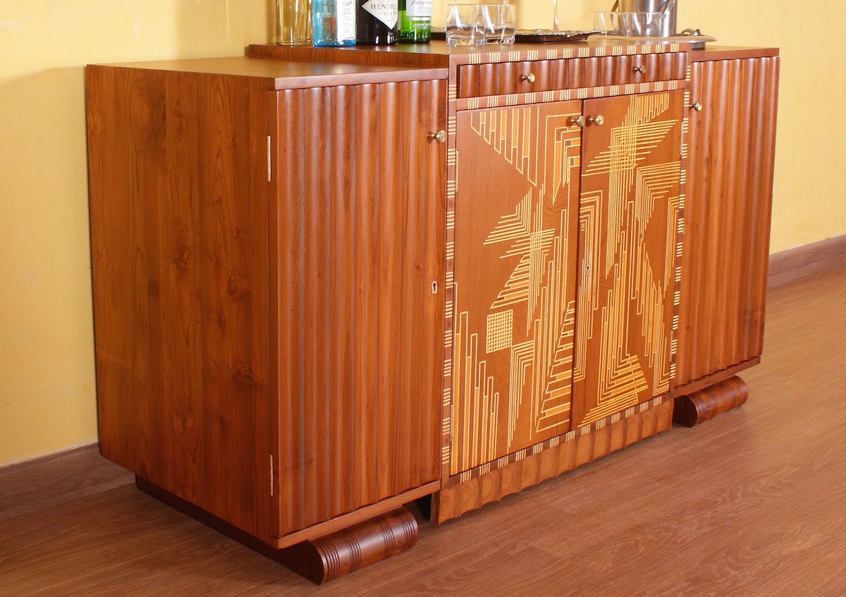 Shippard Bar Cabinet
