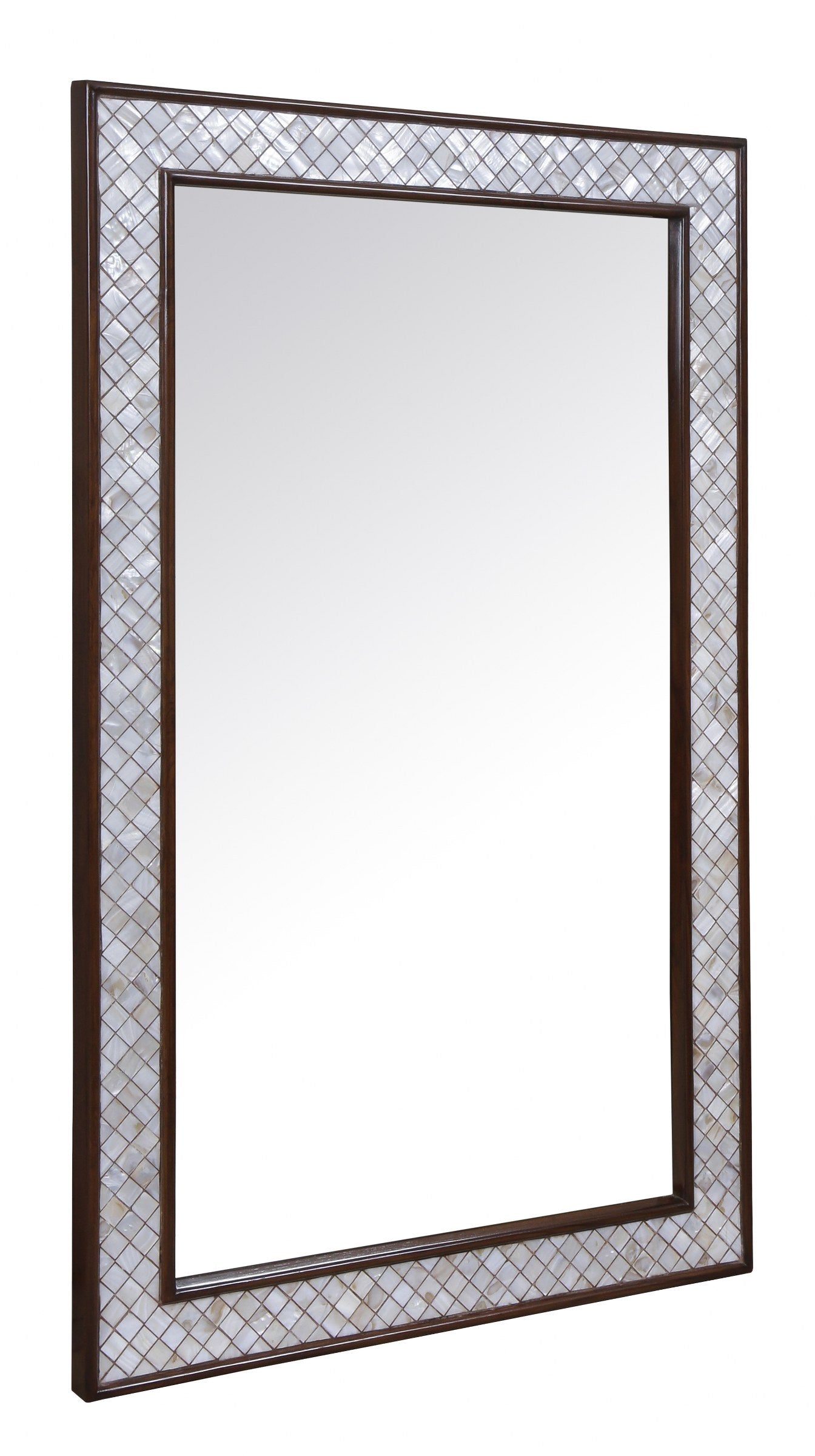 Abaco Inlaid Mirror Frame