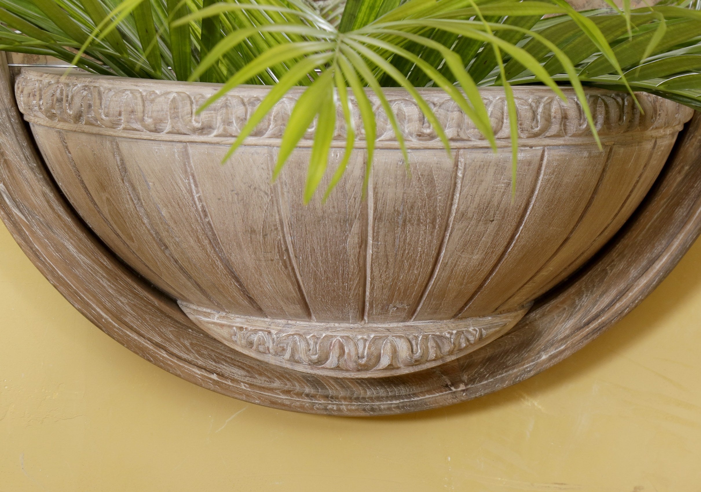 Voss Round Mirrored Planter