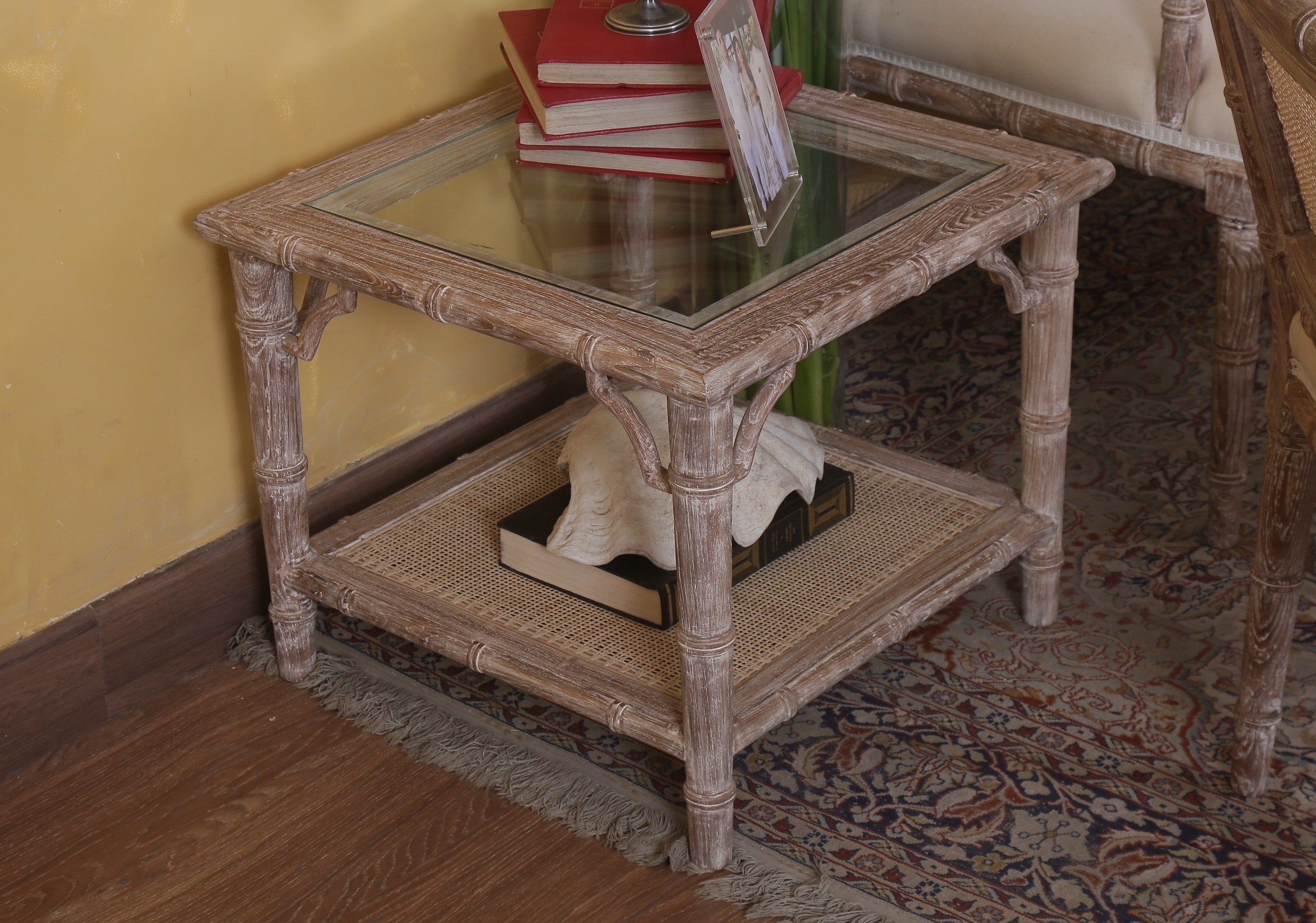 Mustique Bamboo Side Table