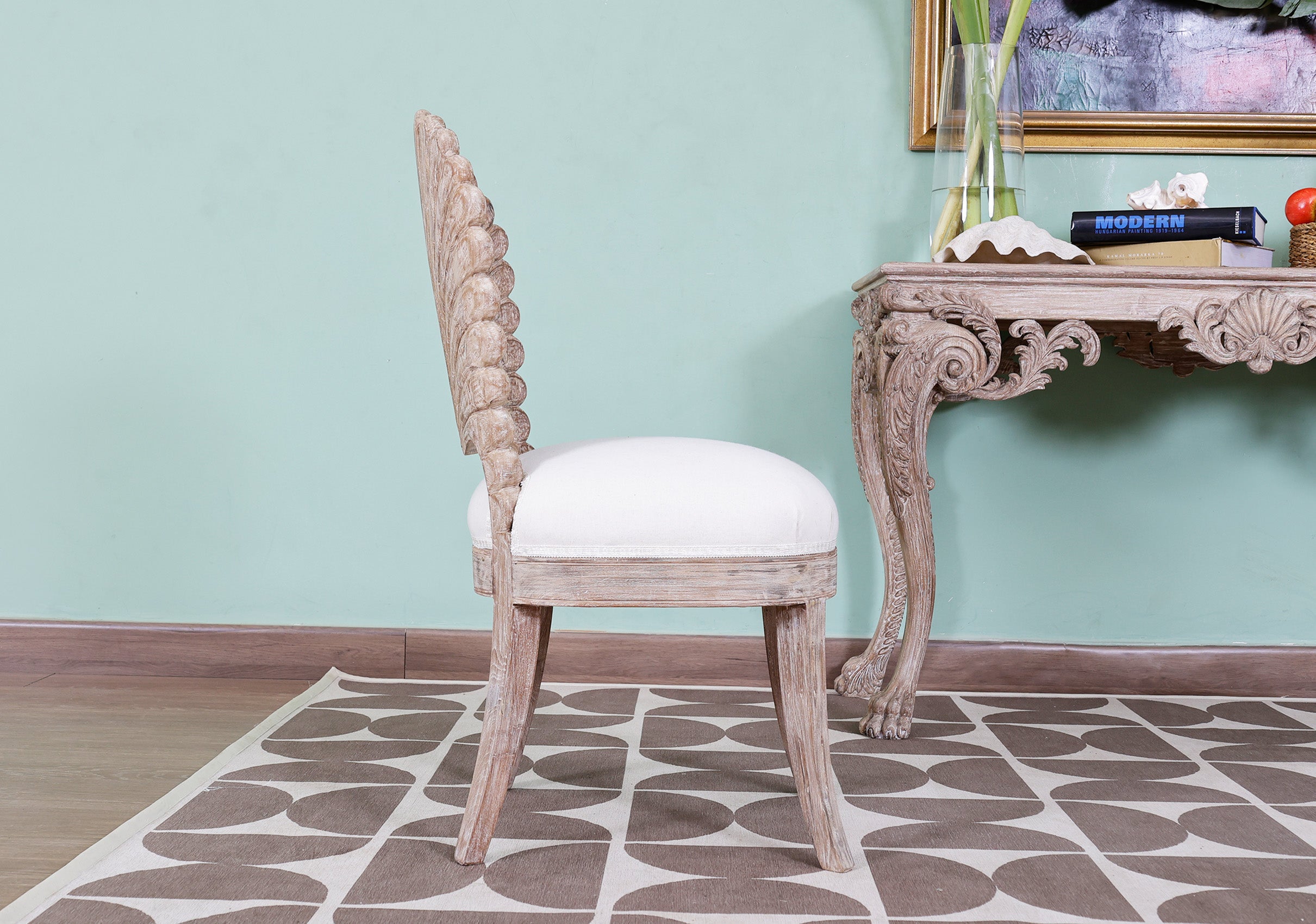 Seychelles Shell Back Chair