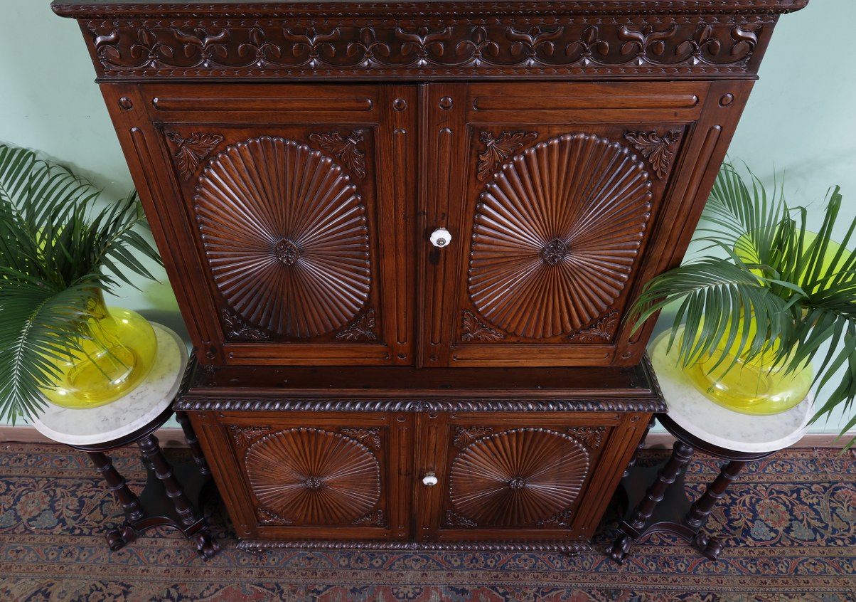 Hengel antique Sunburst Cabinet