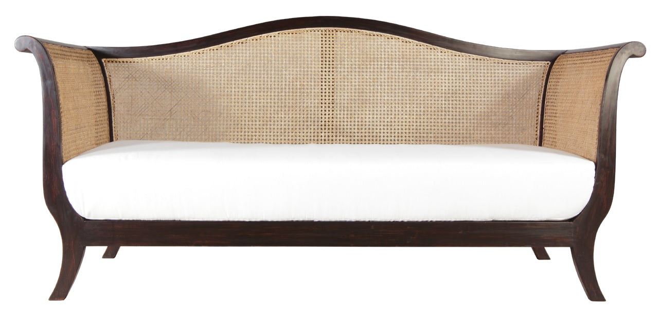 Duff Caned Sofa