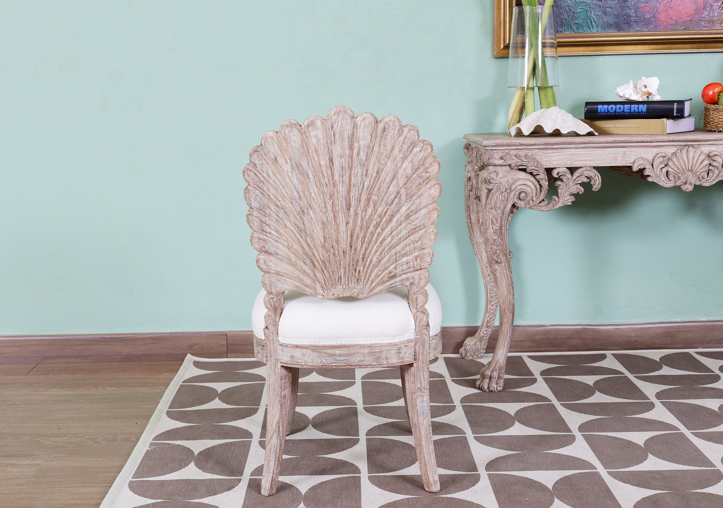 Seychelles Shell Back Chair