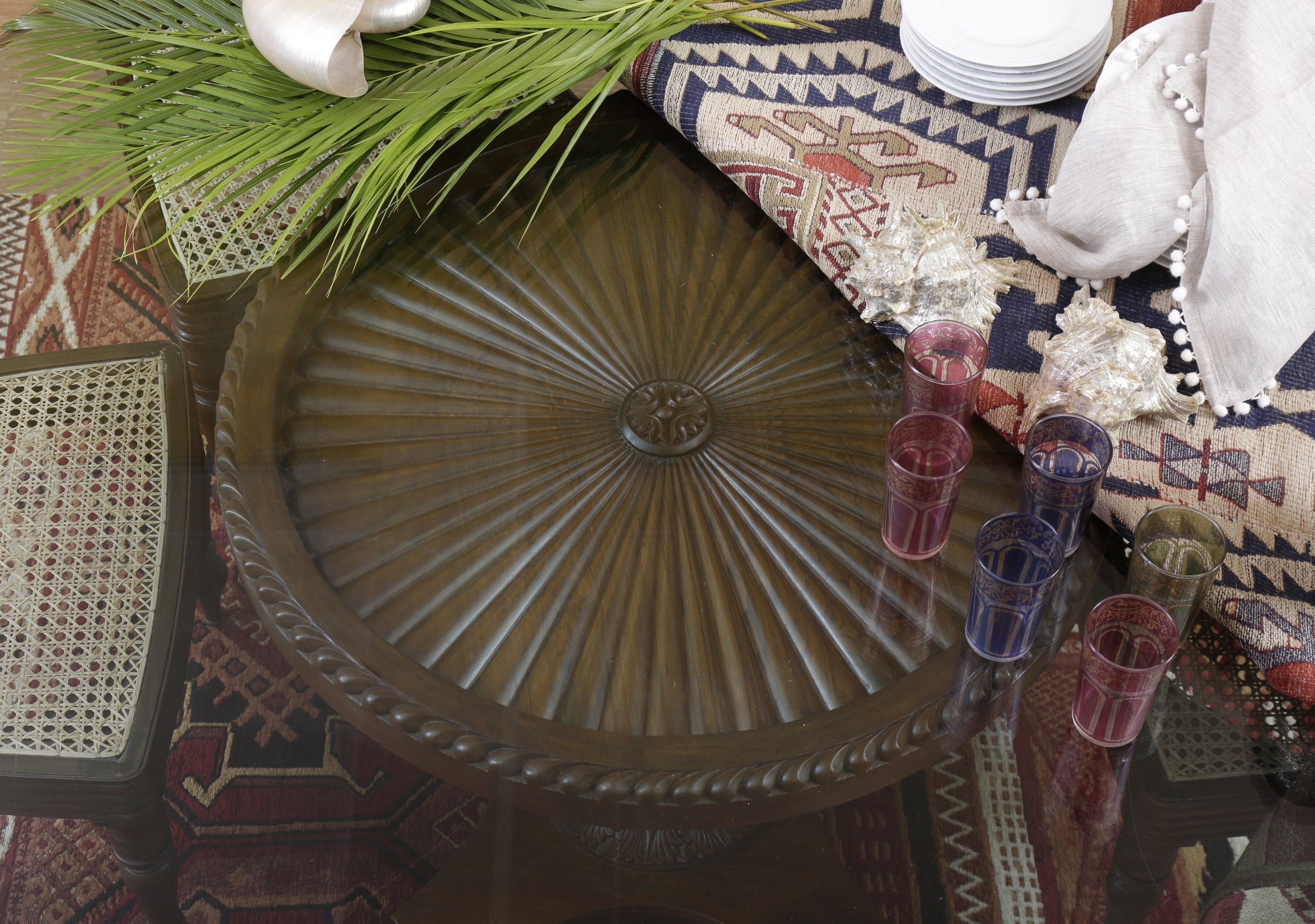 Noel Sunburst Dining Table Base
