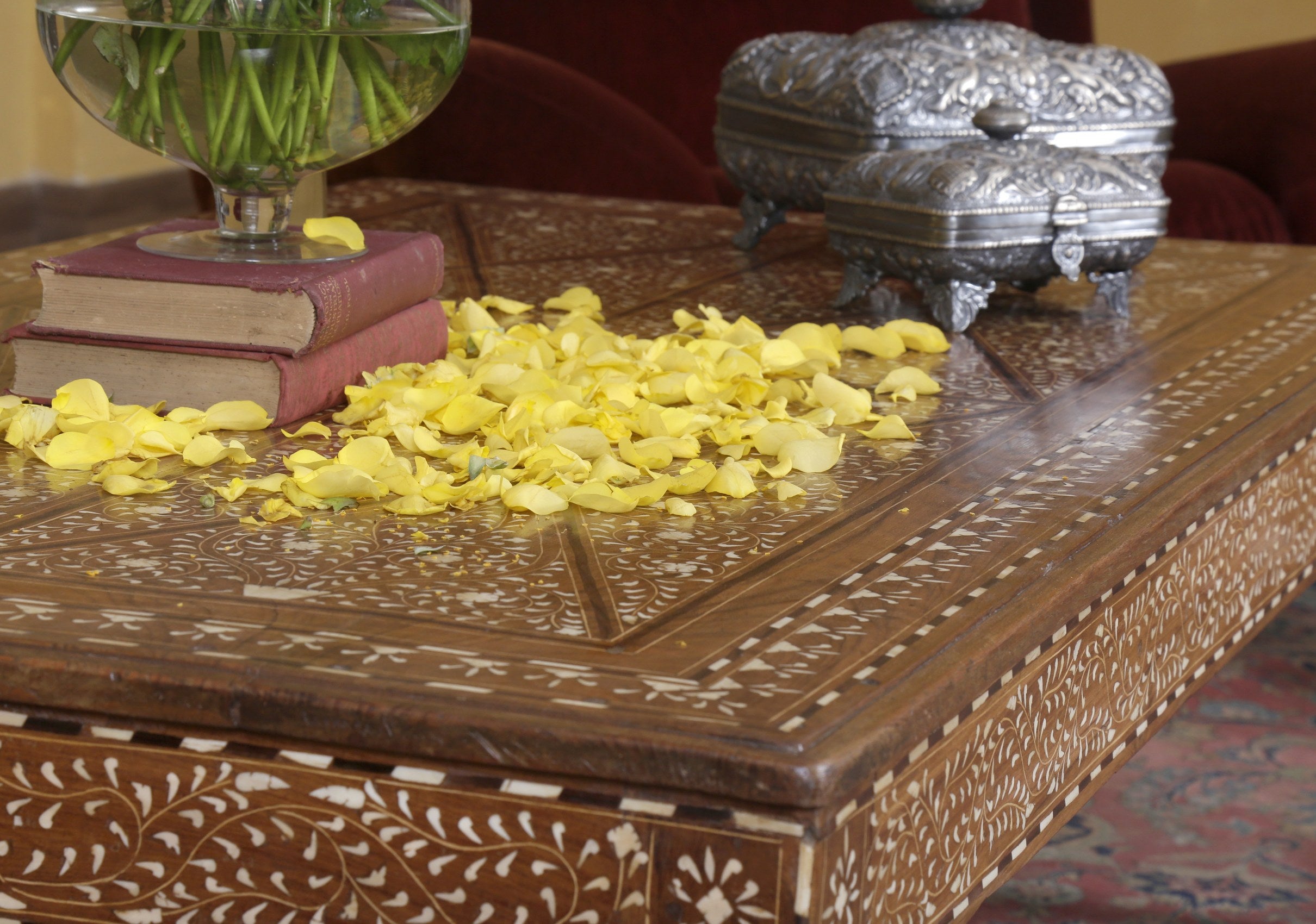 Gillespie Inlaid Coffee Table