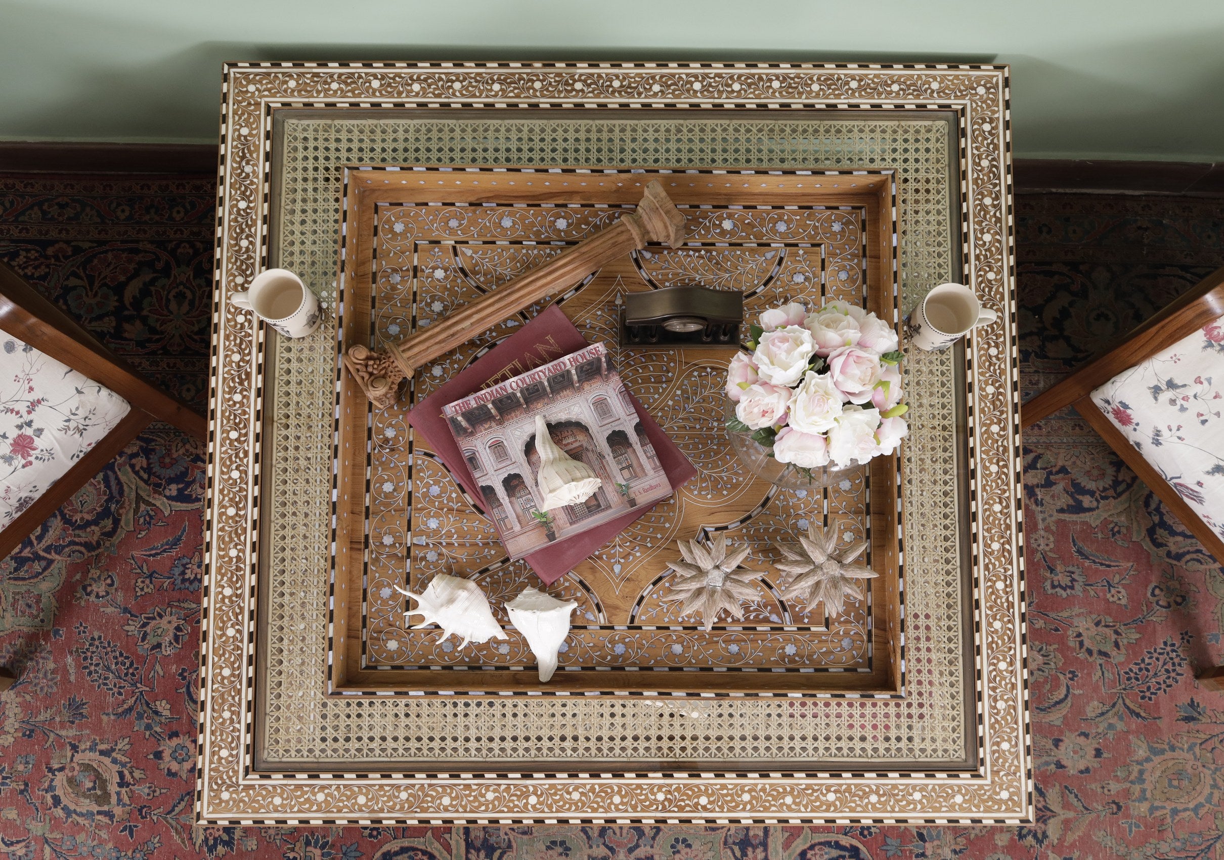 Byatt Inlaid Center Table