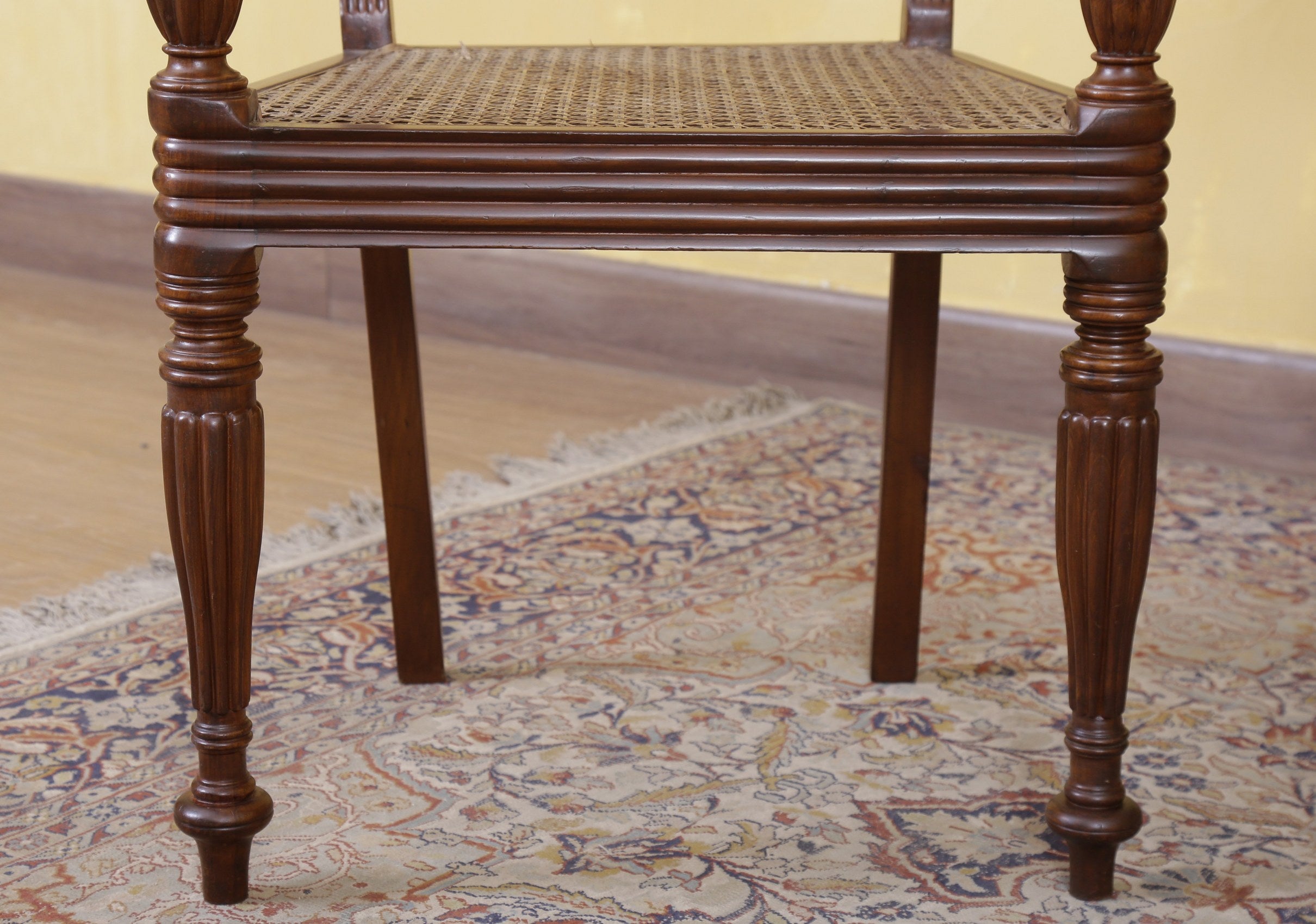Moore Caned Dining Armchair