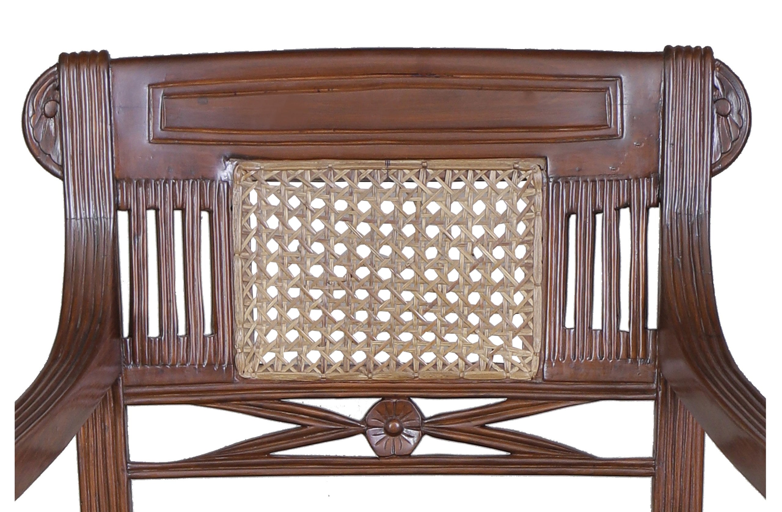 Moore Caned Dining Armchair