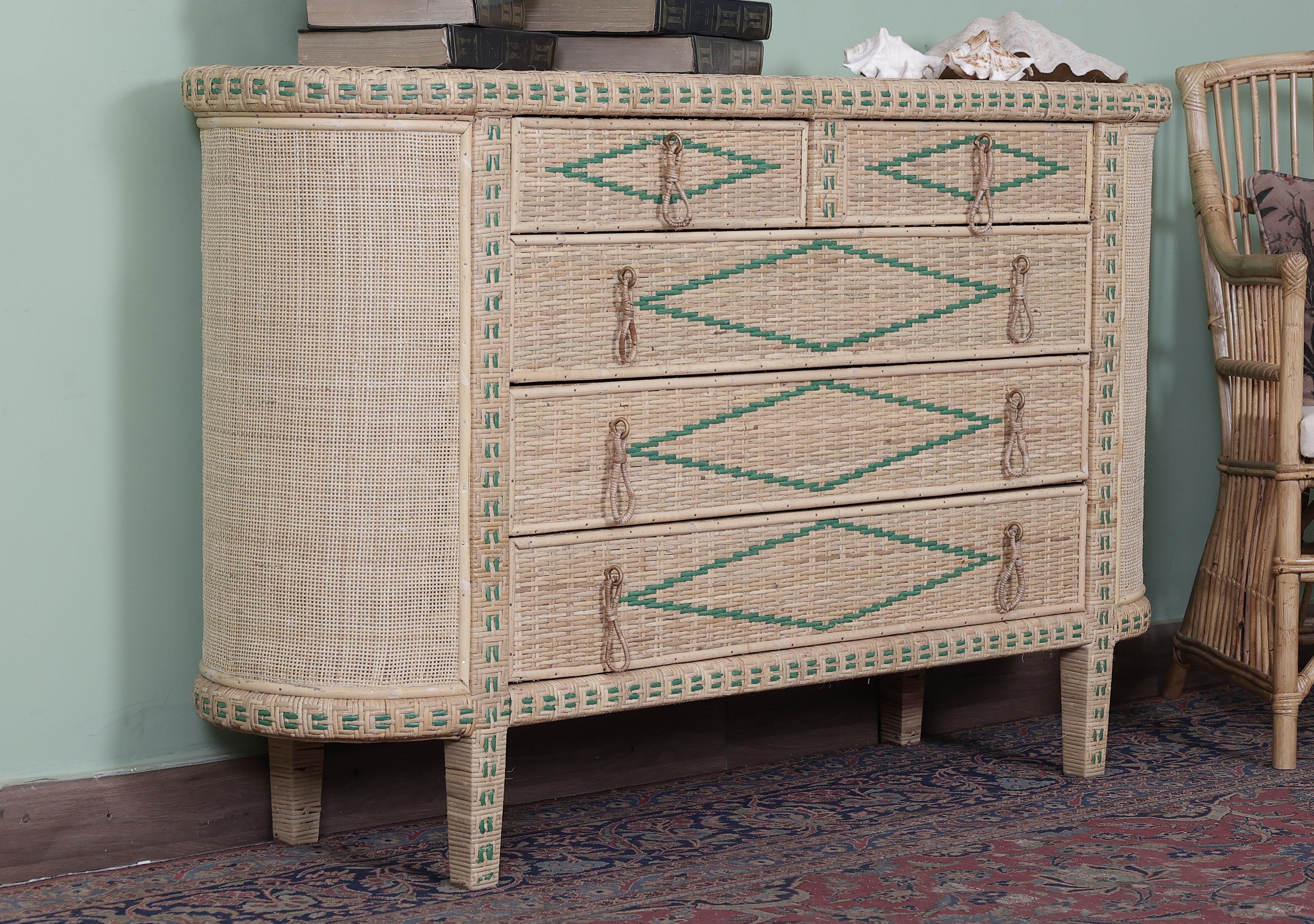 Reeve Wicker Chest of Drawers