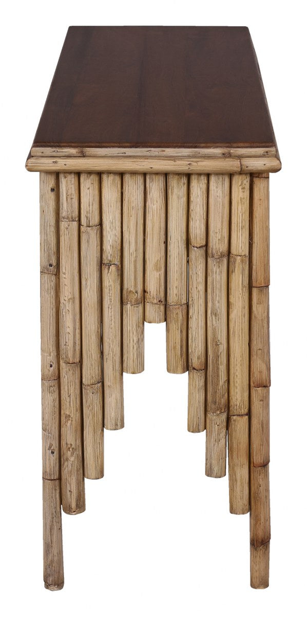 Estrada Bamboo Console Table