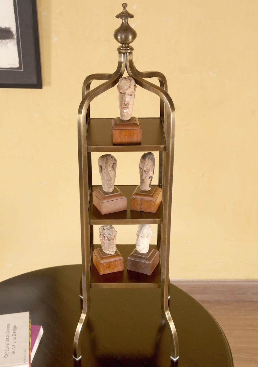 Skeete Brass Etagere