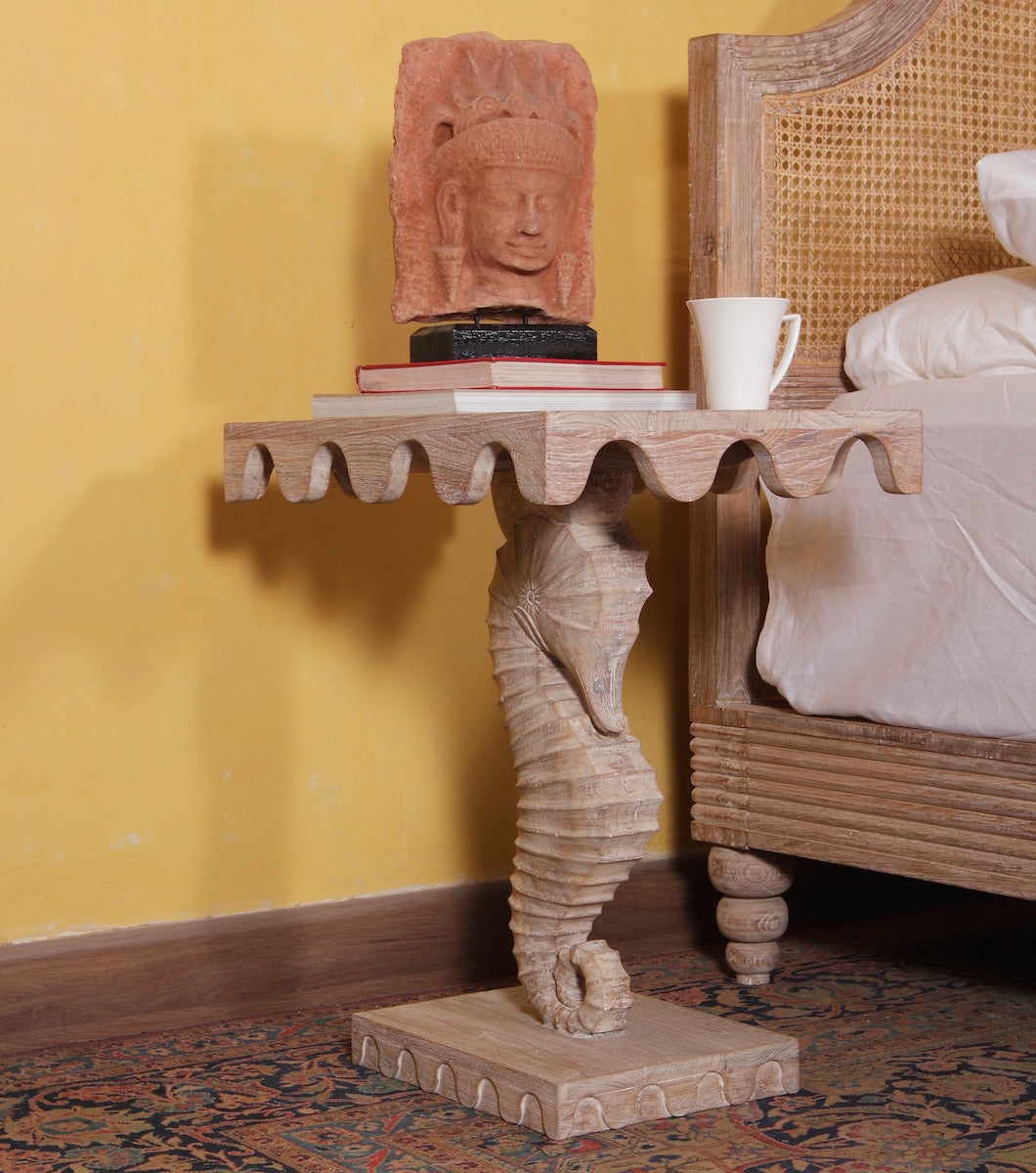 Mallet Seahorse Bedside Table