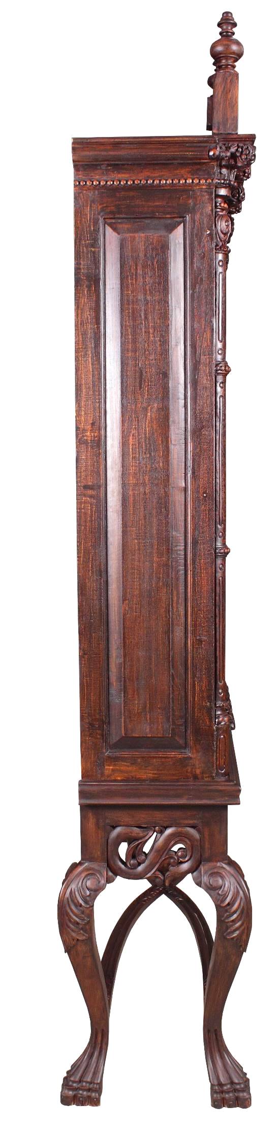 Stewart Antique Carved Cabinet