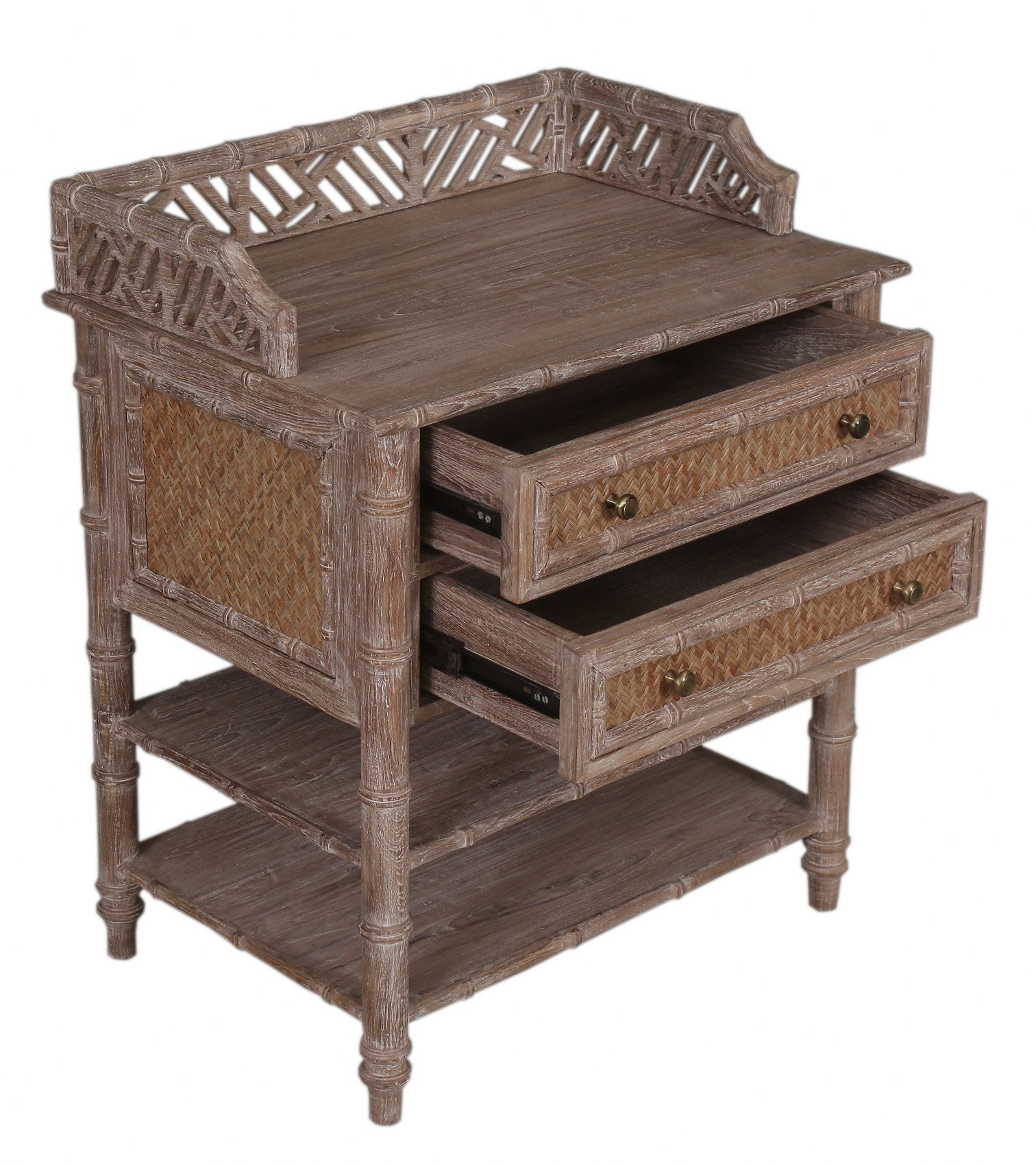 Curacao Bamboo Nightstand