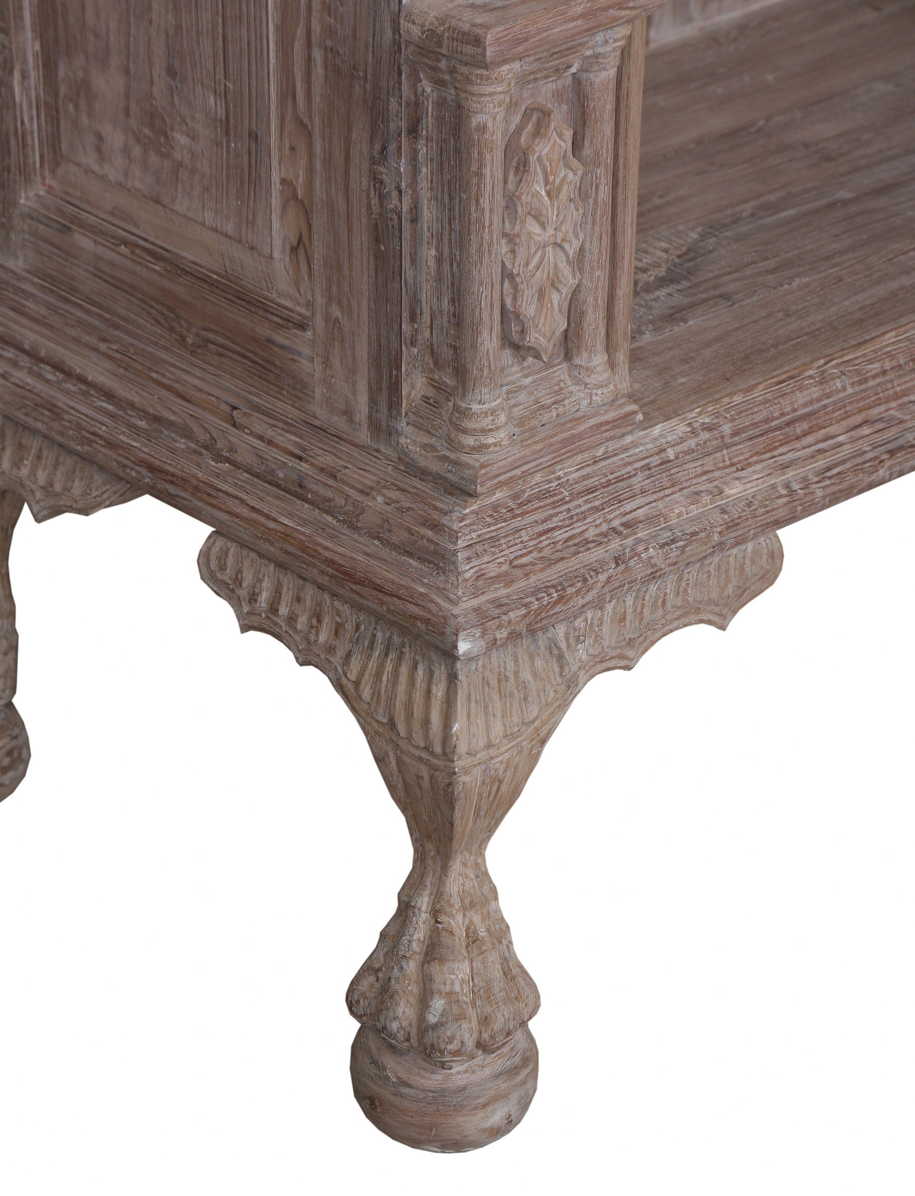 Hargrave Antique Open Bookcase