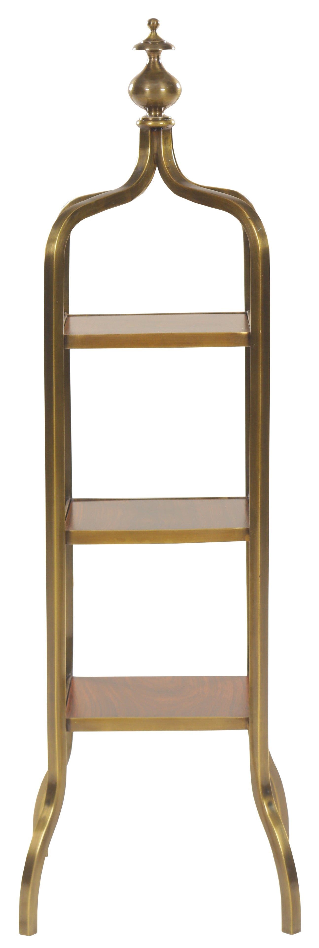 Skeete Brass Etagere