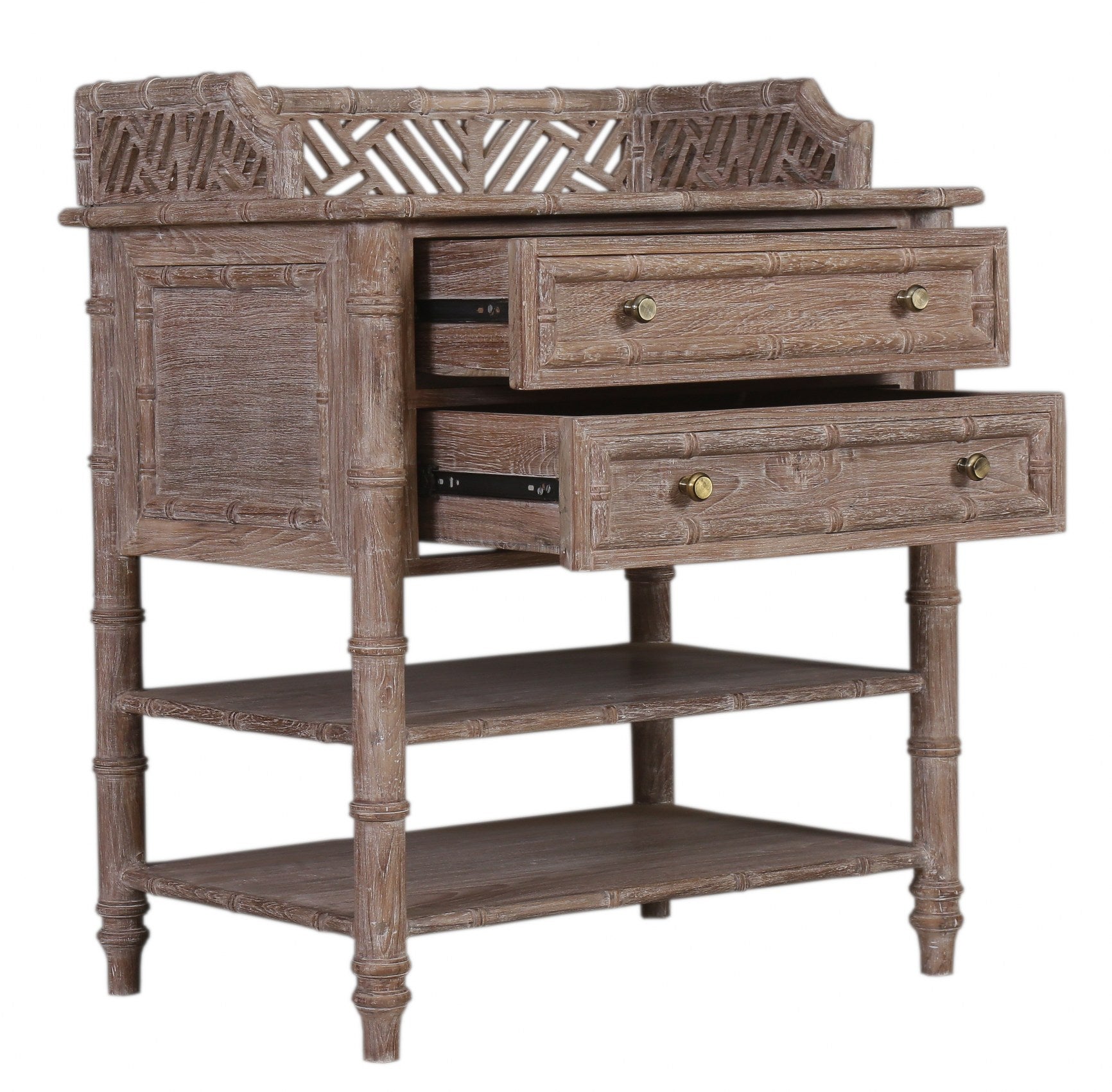 Curacao Bamboo Nightstand
