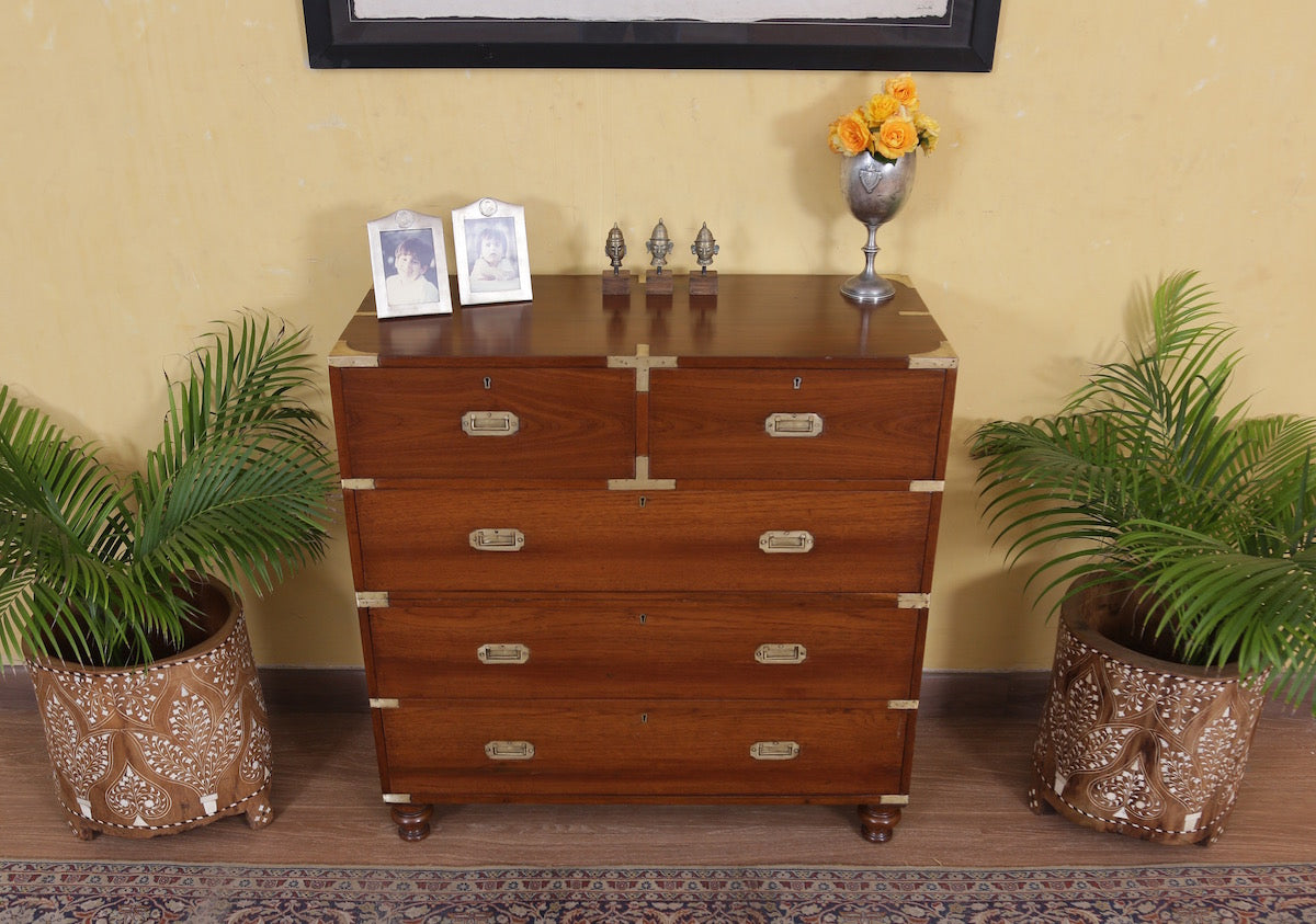 Bishop Inlaid Planter
