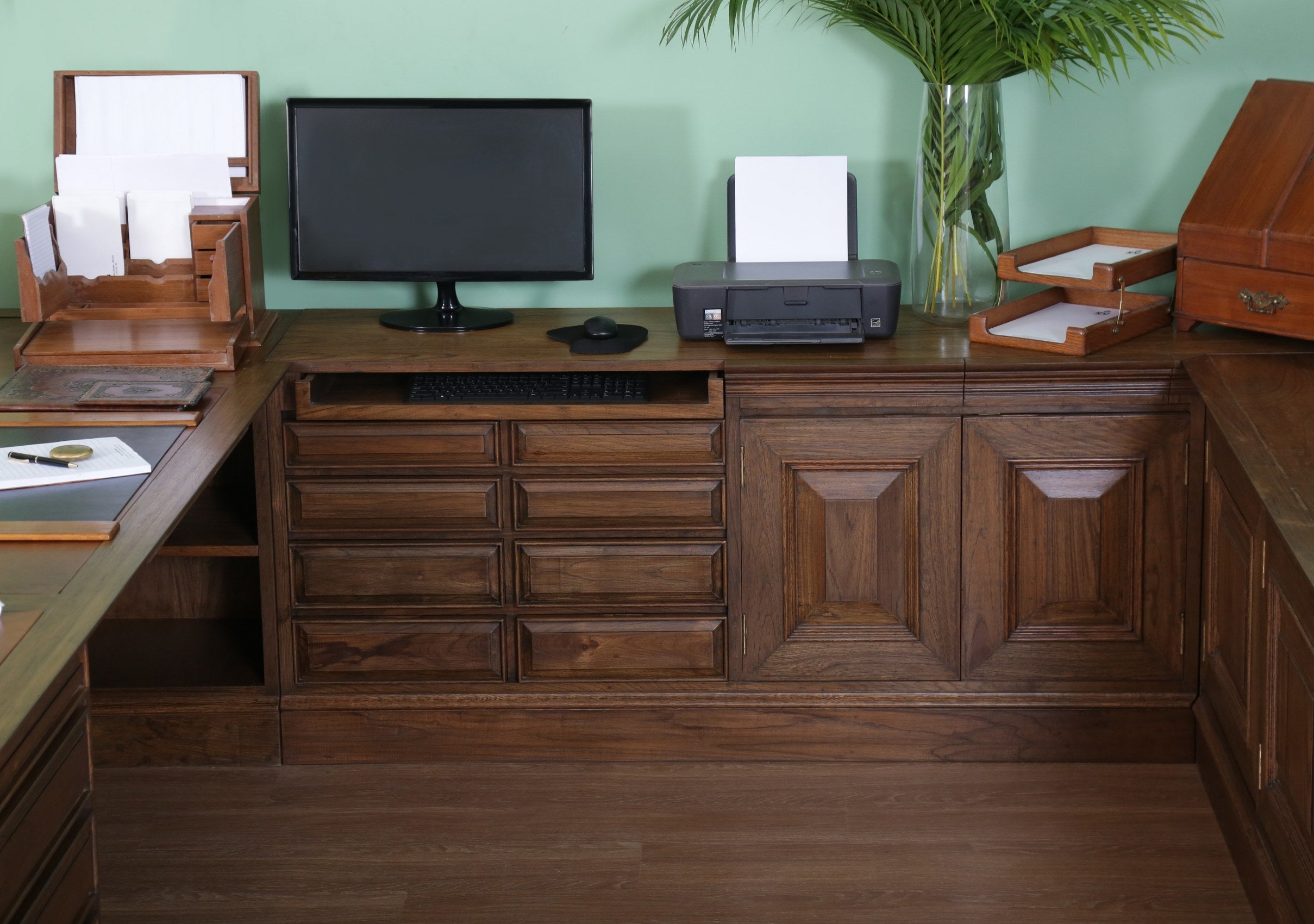 Churton Desk with Runner and Sideboard