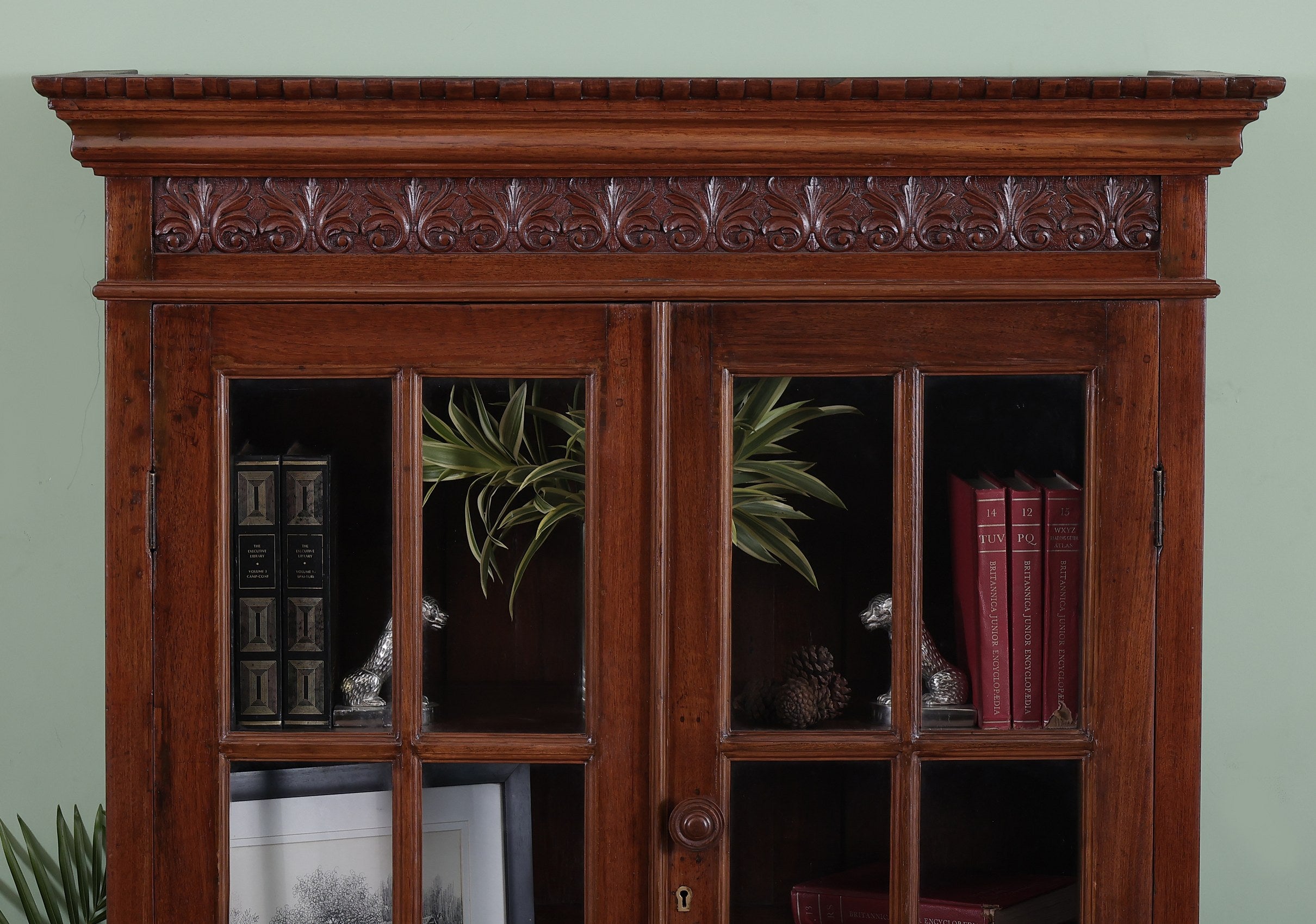 Trumbull Antique Bookcase