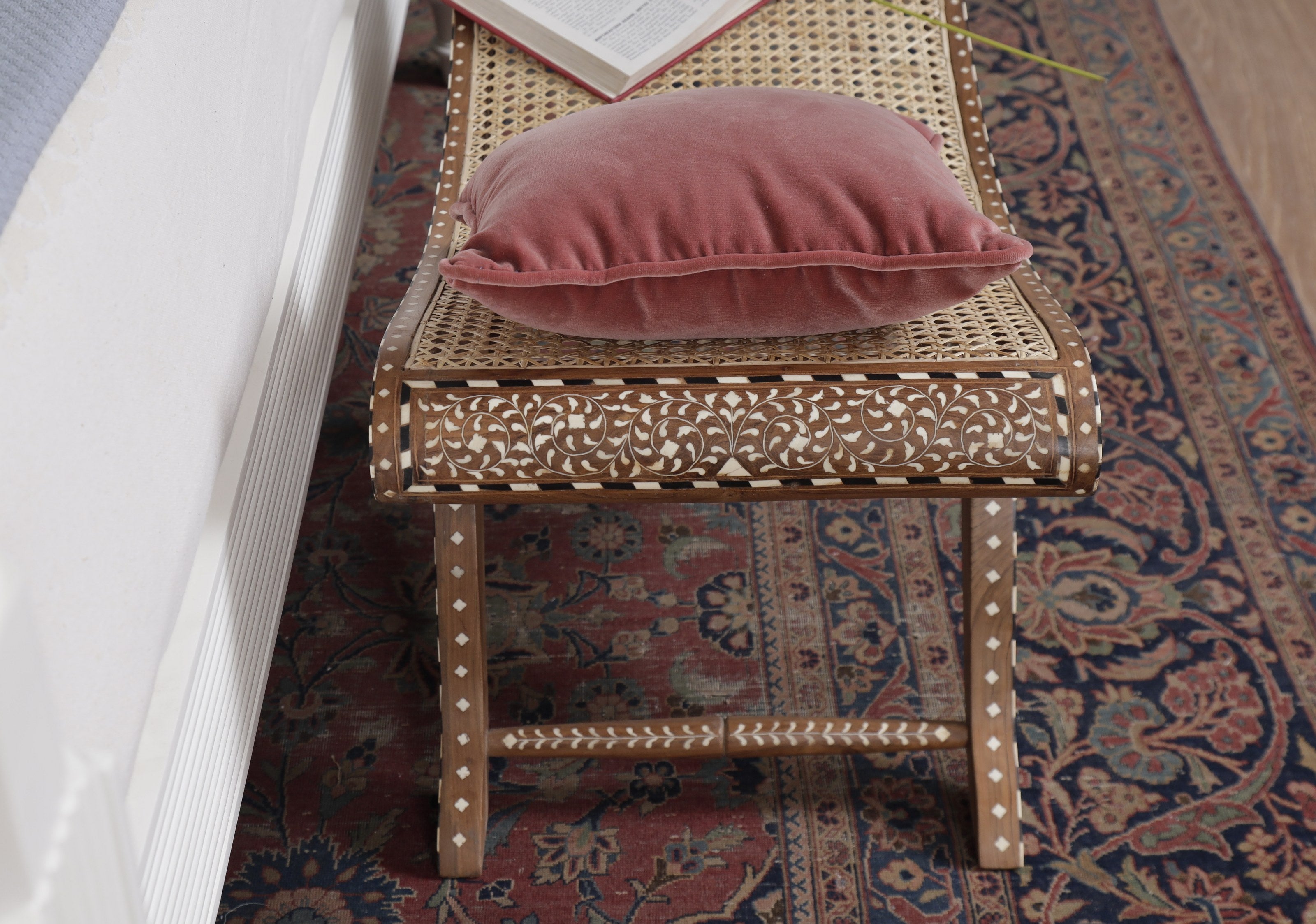 Gustav Inlaid Stool