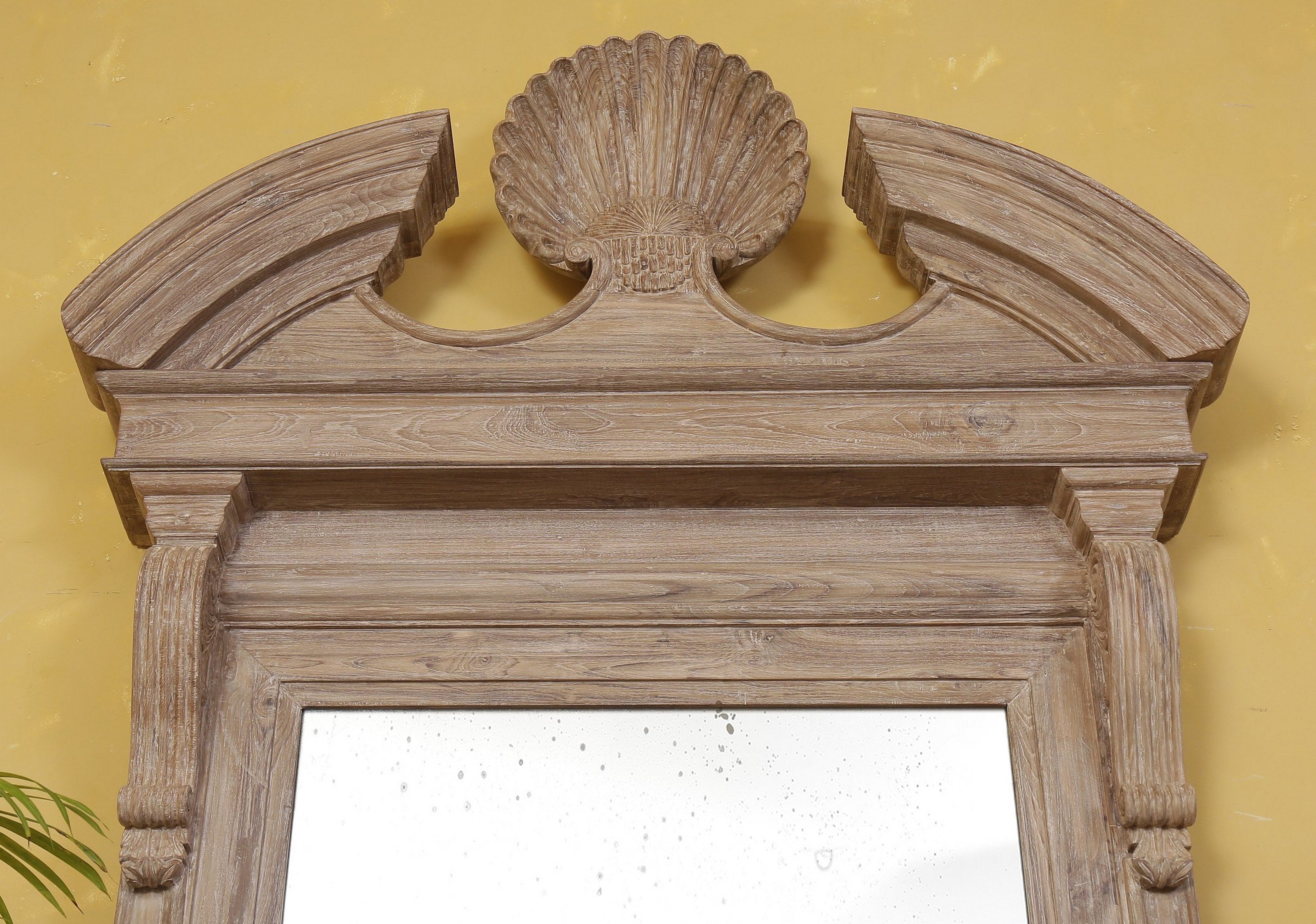 Pollock Shell Mirror Frame