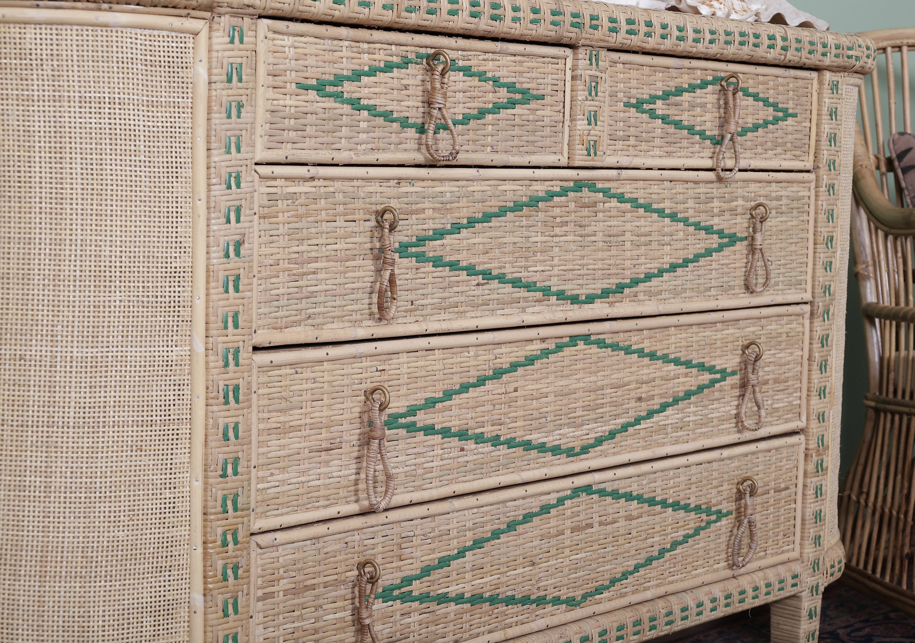 Reeve Wicker Chest of Drawers