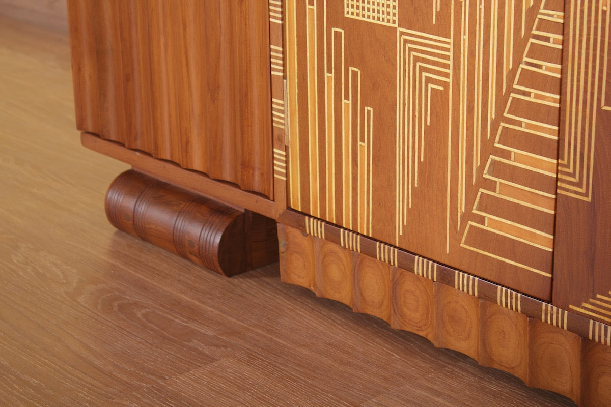 Shippard Bar Cabinet