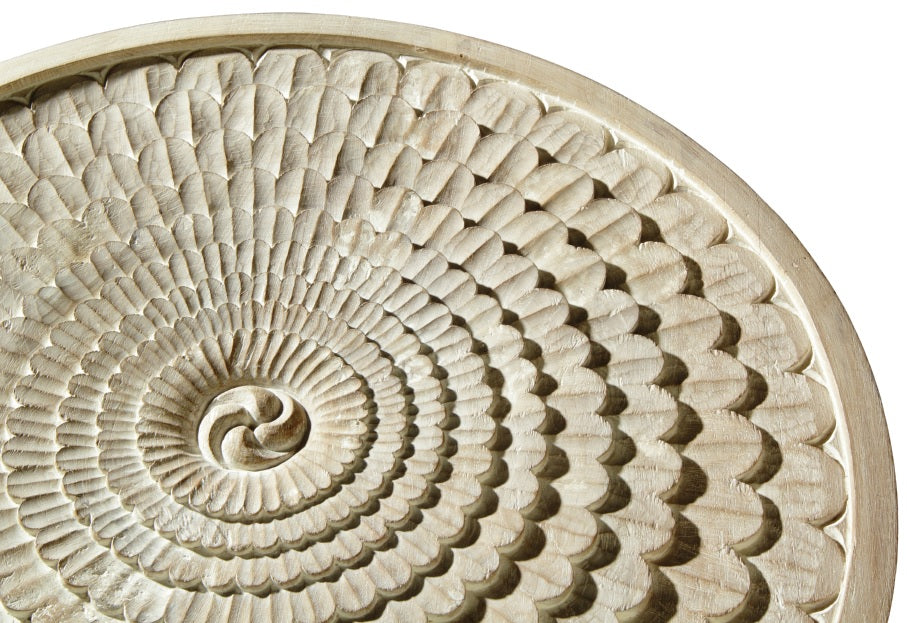 Harford Fish Scale Bedside Table