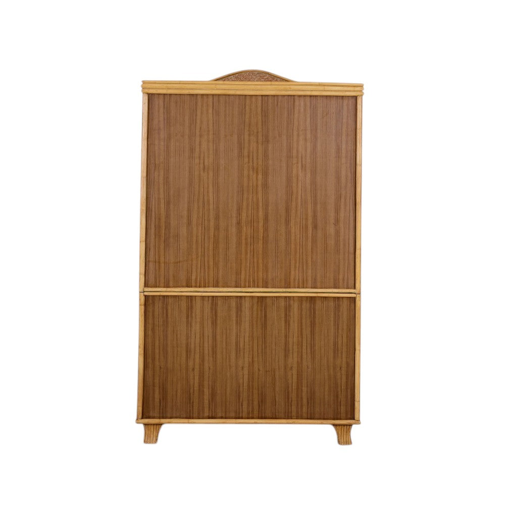 Poplin Rattan Wardrobe