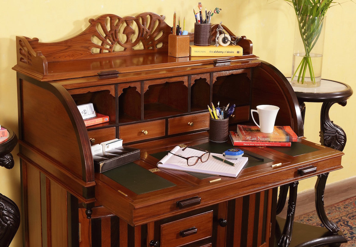 Clarendone Roll Top Desk