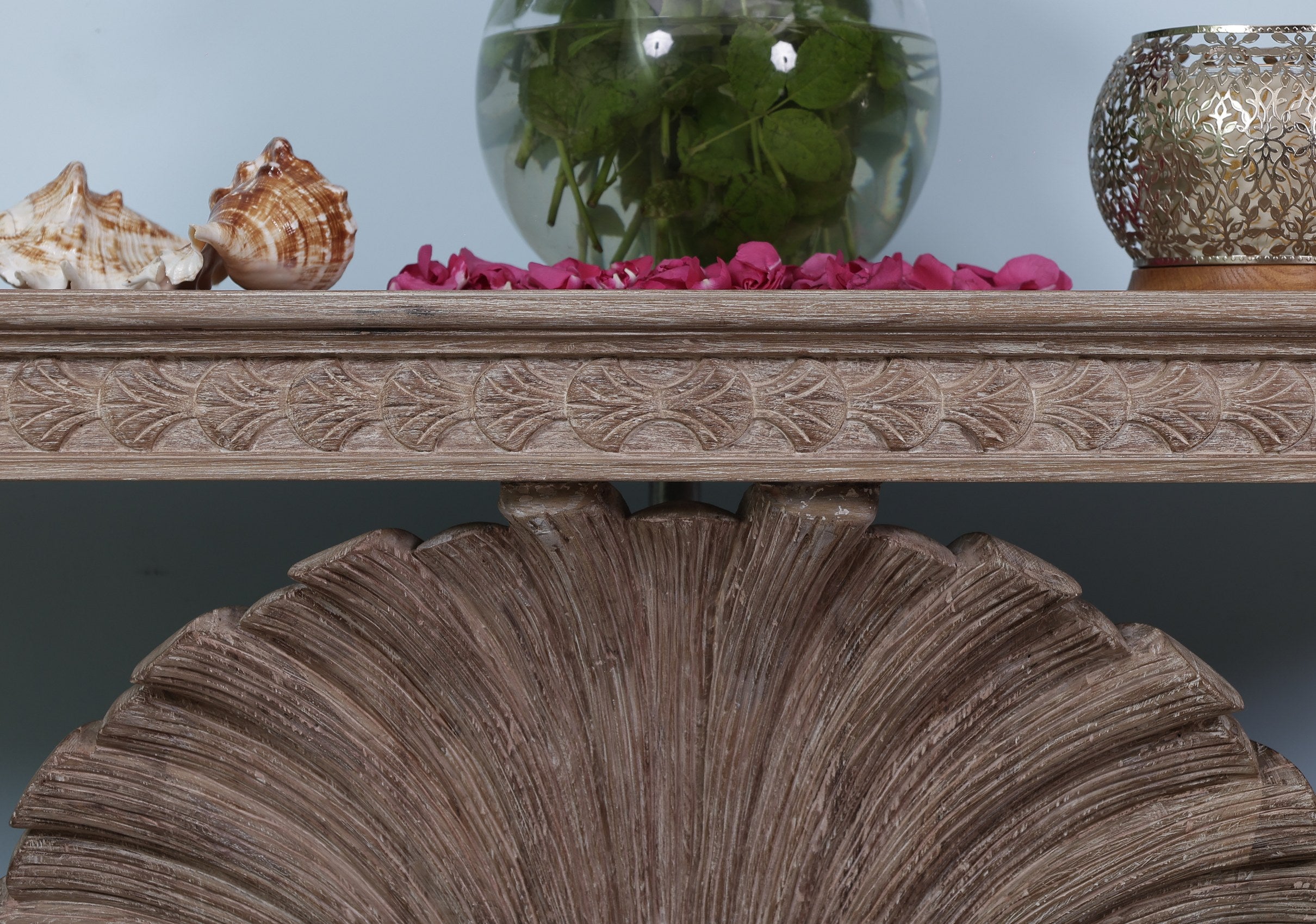 Devonport Shell Console Table