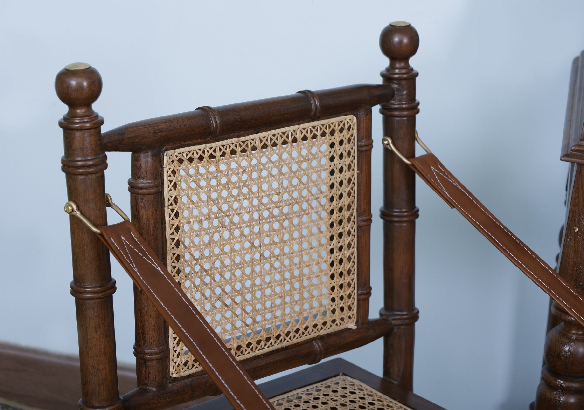 Kirkman Leather Strap Chair