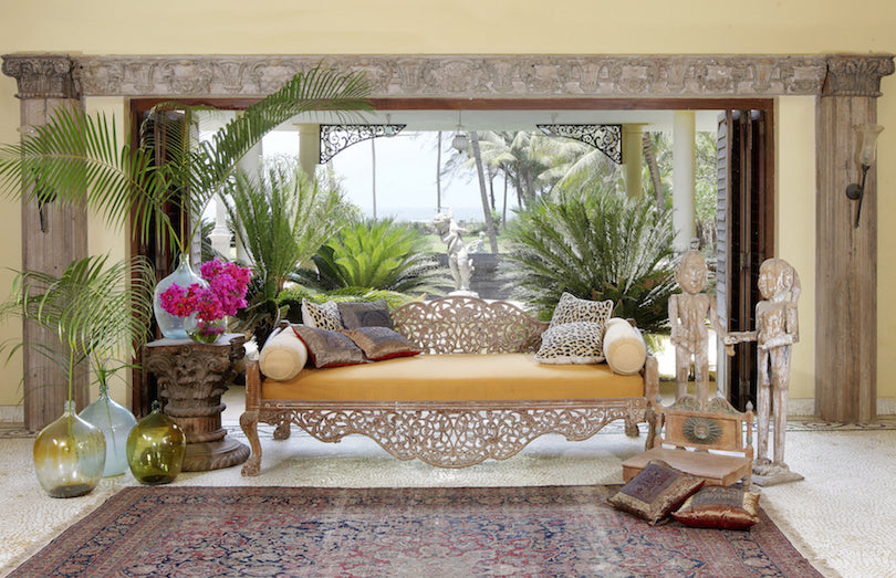 A Sunshine Yellow Beach Home in Alibaug