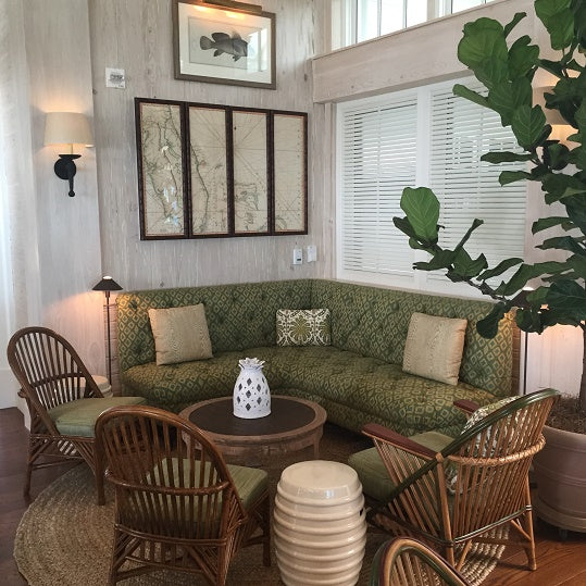 At the Private Beach Club at Hobe Sound, Florida Designed by Tom Scheerer