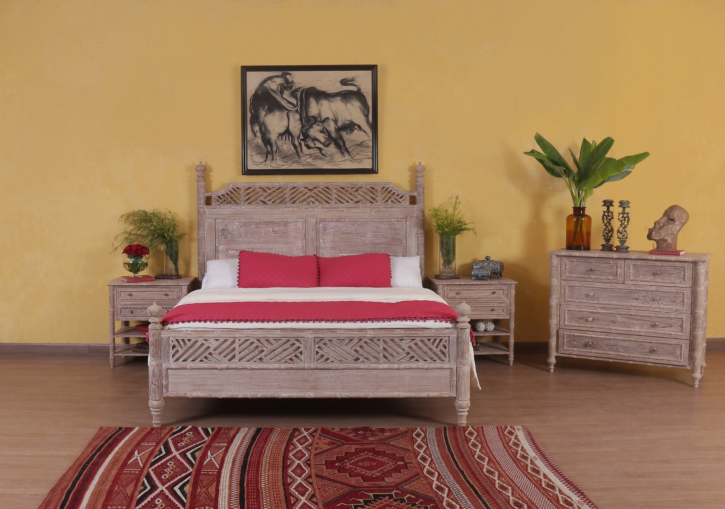 Curacao Bamboo Bed