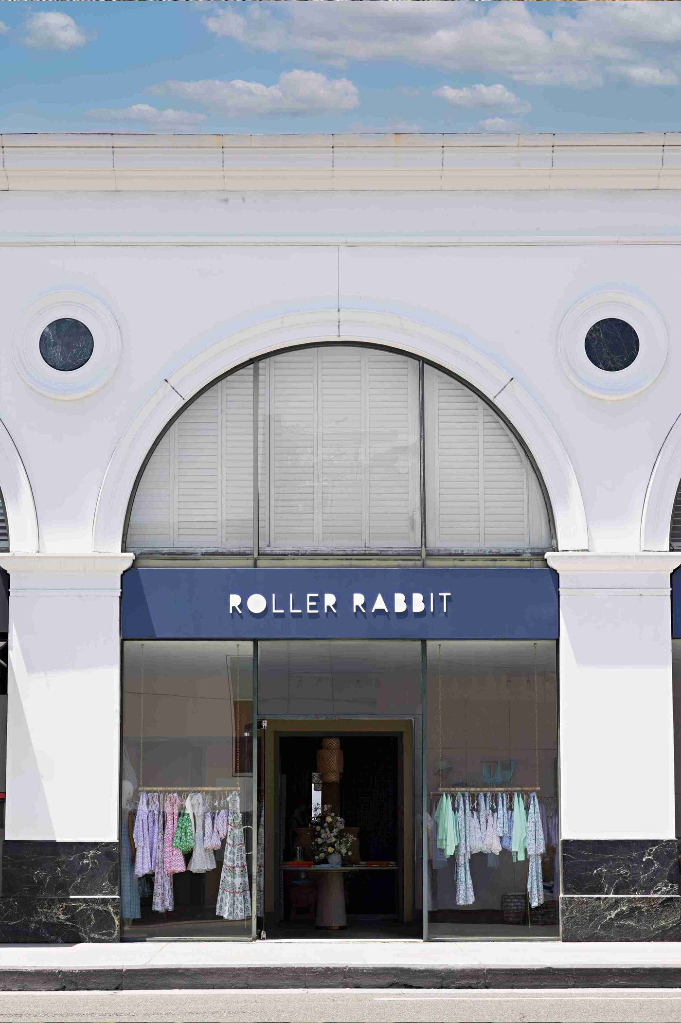 Custom Rattan-Clad Designs in the Heart of Beverly Hills at Roller Rabbit Store