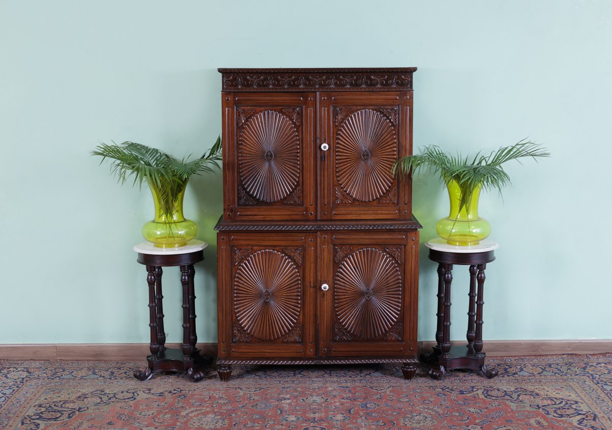 Hengel antique Sunburst Cabinet