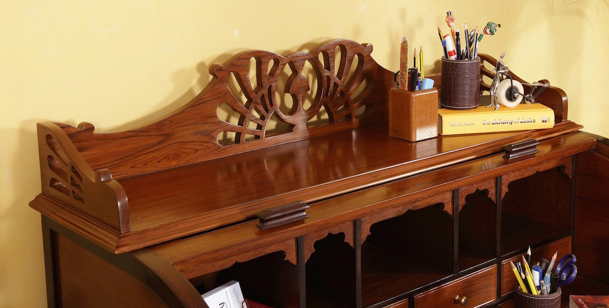 Clarendone Roll Top Desk