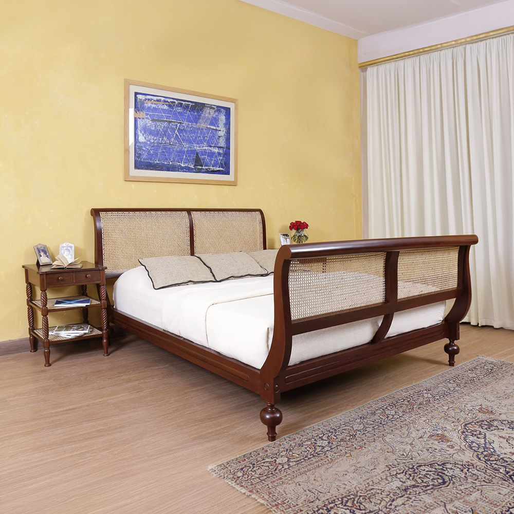 Hobart Sleigh Bed