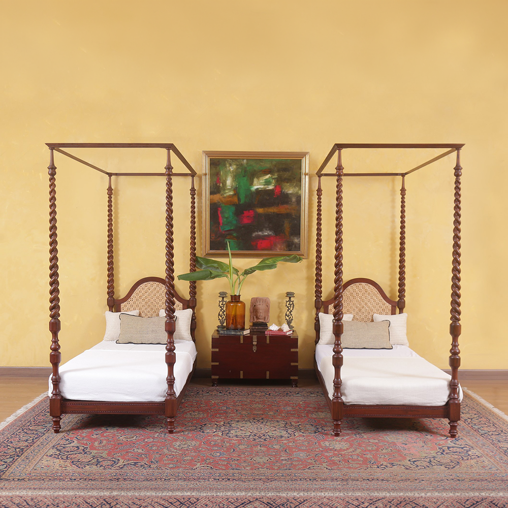 Adrian Twin Poster Bed