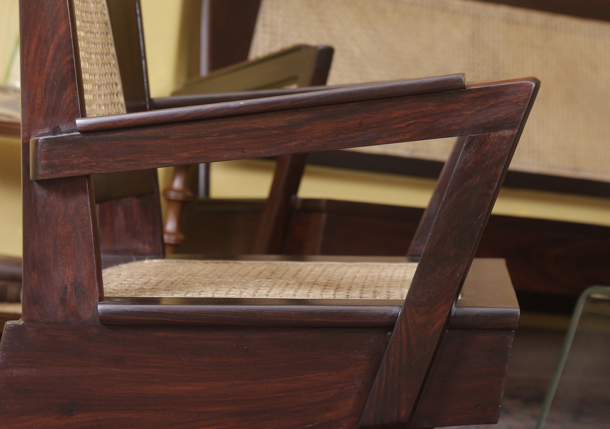 Clarice Rosewood Sofa Set