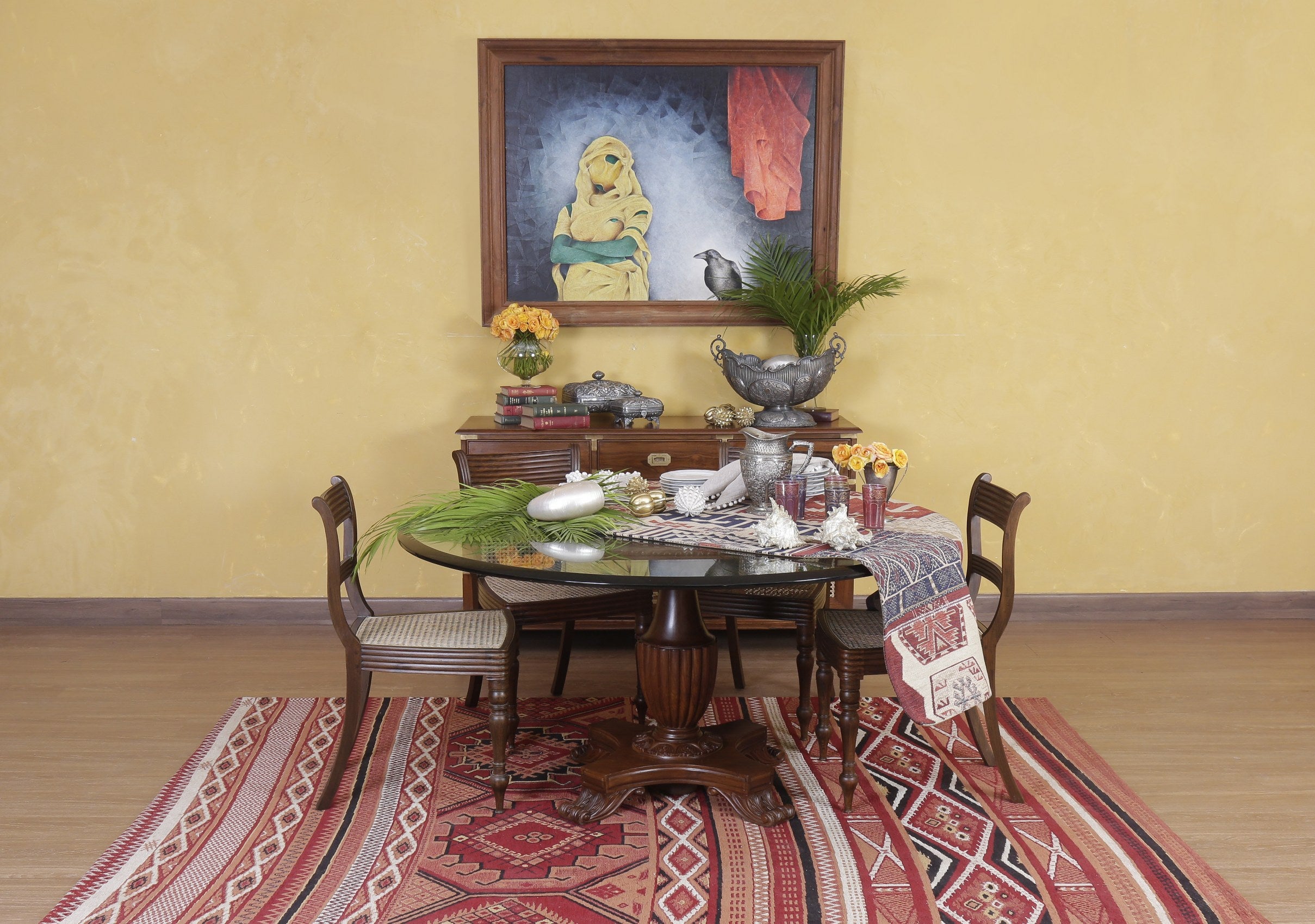 Noel Sunburst Dining Table Base