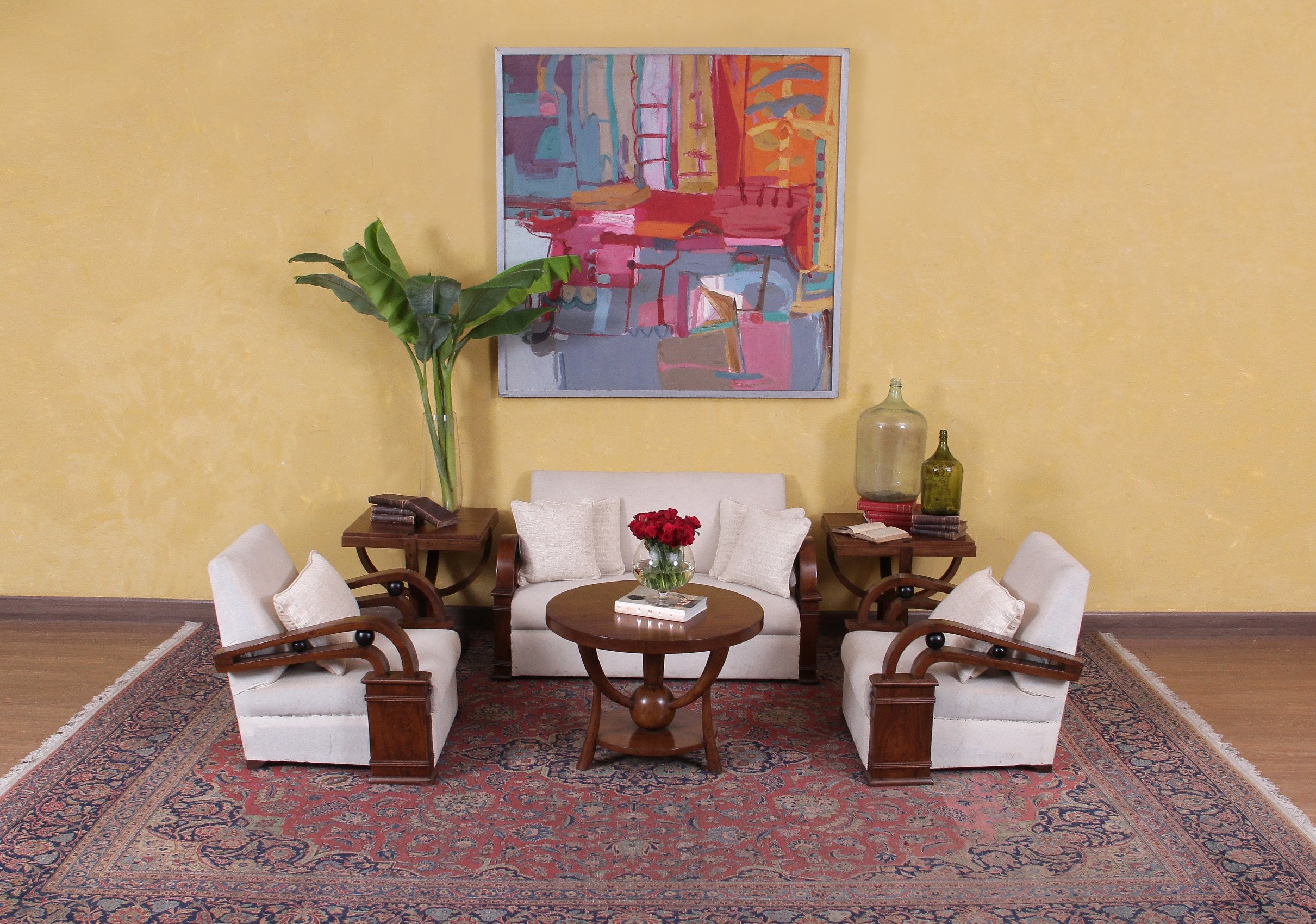 Eros Antique Sofa Set