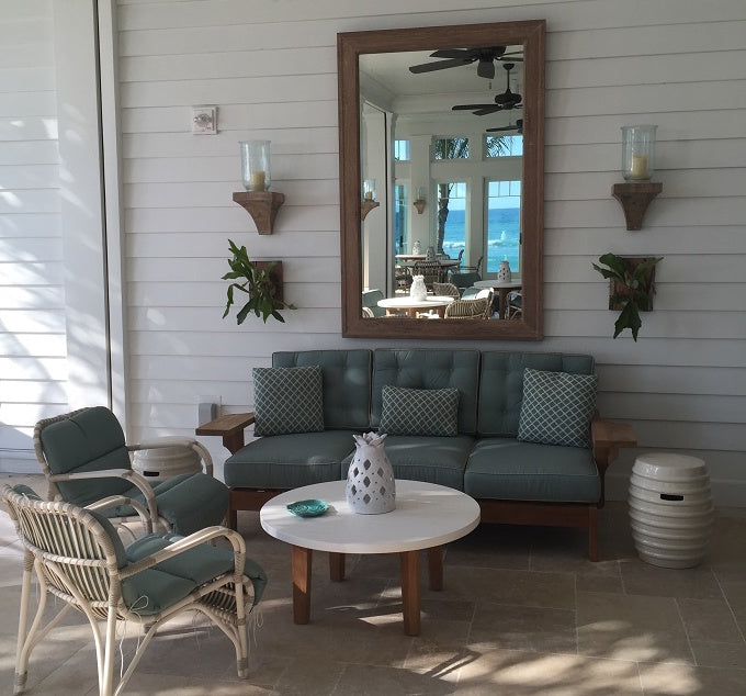 At the Private Beach Club at Hobe Sound, Florida Designed by Tom Scheerer