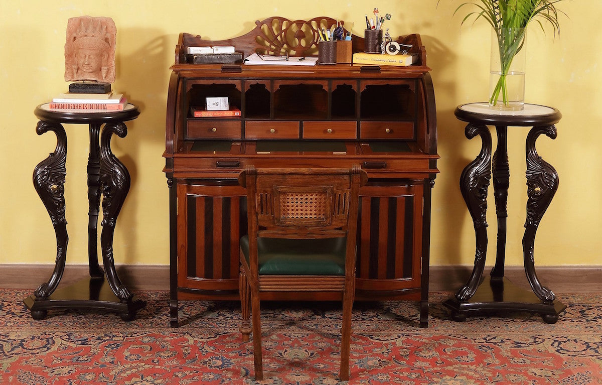 Clarendone Roll Top Desk