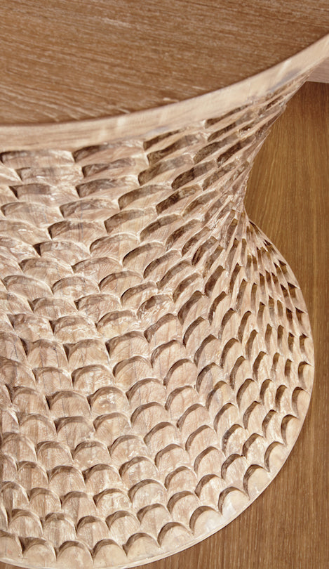Harford Fish Scale Dining Table Base