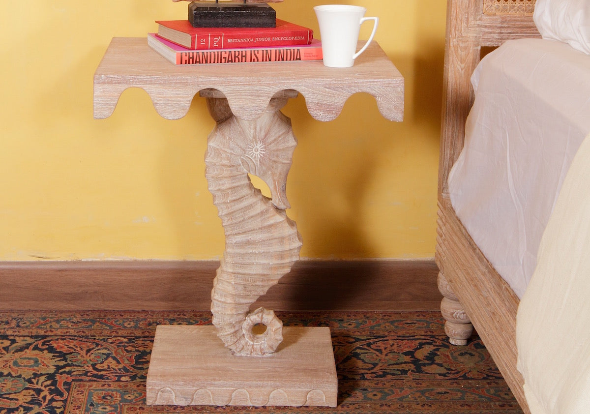Mallet Seahorse Bedside Table