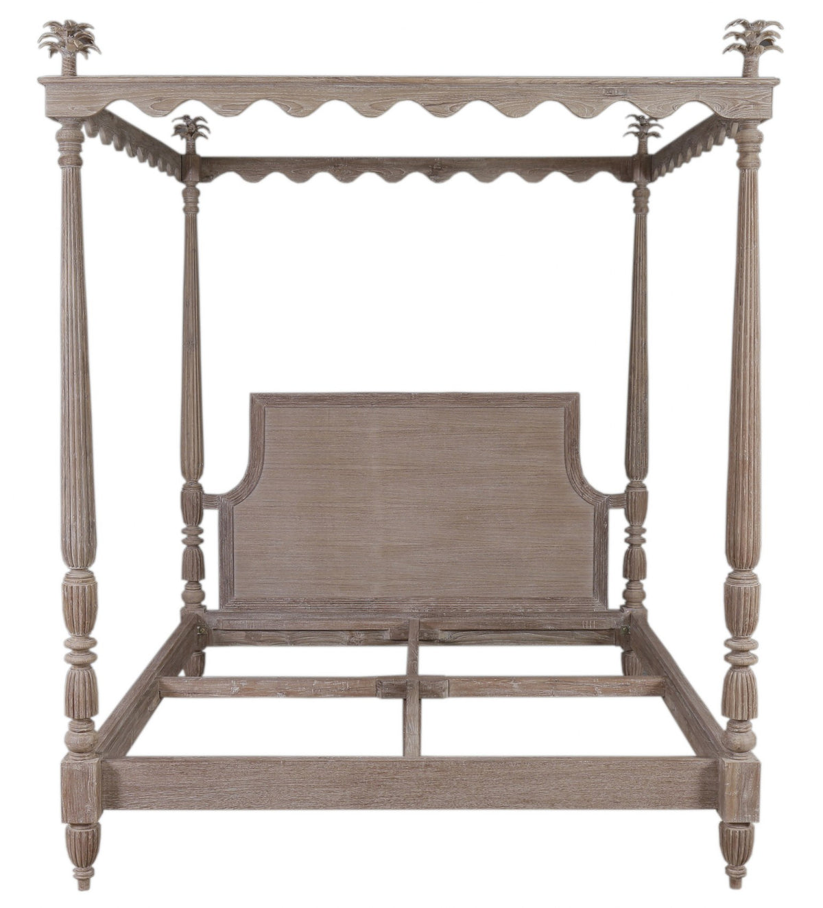 CocoCay Palm Four Poster Bed